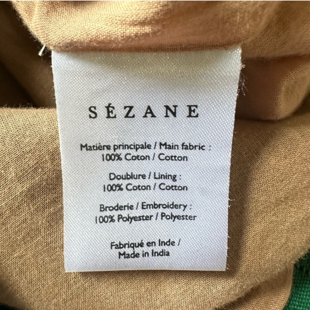 Sezane Riviera Jacket Vert - Picture 10 of 10